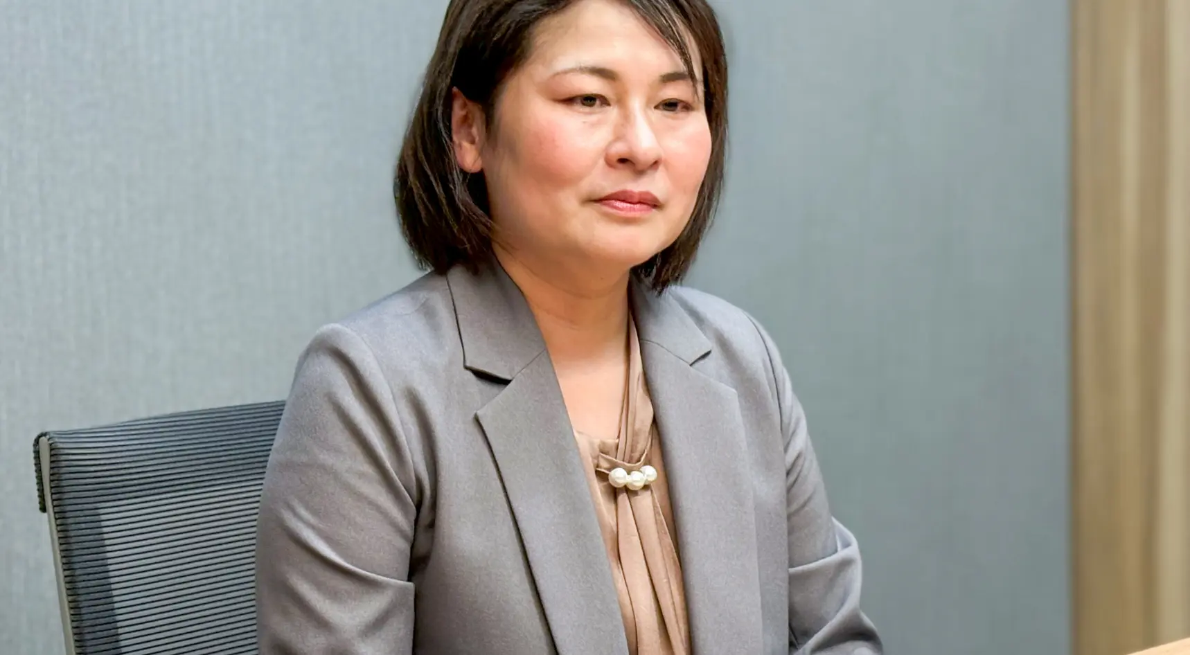 インタビューの様子1